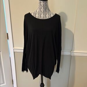 Elegant Black Women's Top